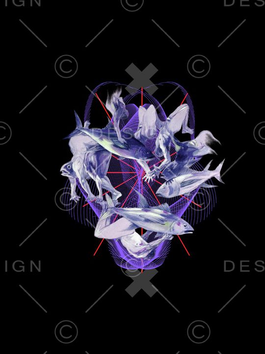 几何男装印花华亿平台图片