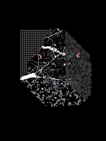 几何男装印花华亿平台图片