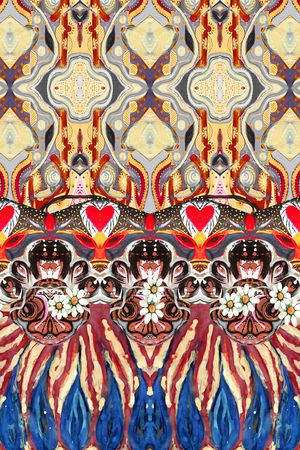 油画华亿平台印花华亿平台图片