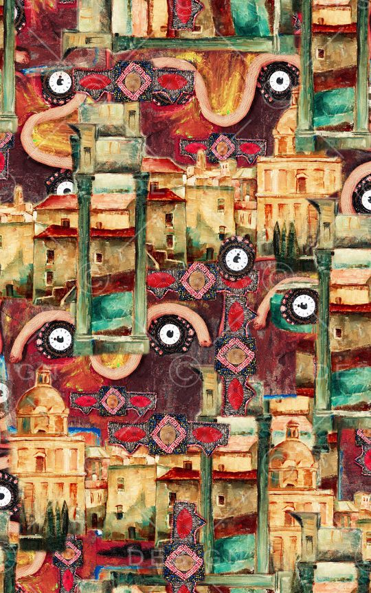 民族风印花华亿平台图片