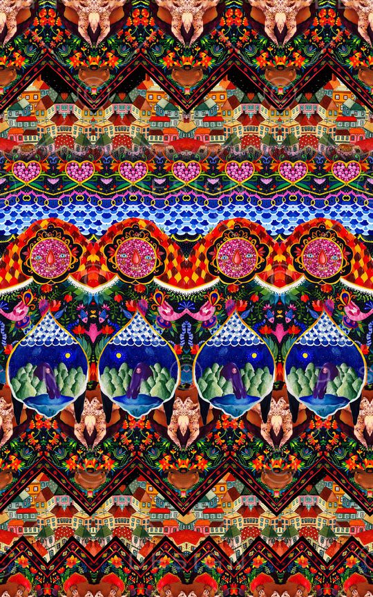 民族风印花华亿平台图片