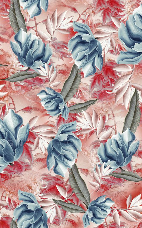 中国风印花华亿平台图片