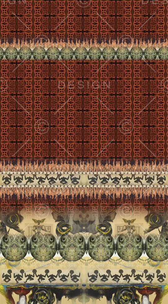 波西米亚印花华亿平台图片