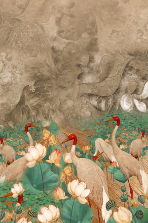 油画华亿平台印花华亿平台图片