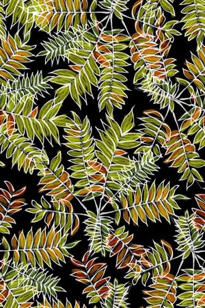 绿植树叶印花华亿平台图片