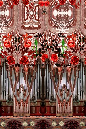 中国风印花华亿平台图片