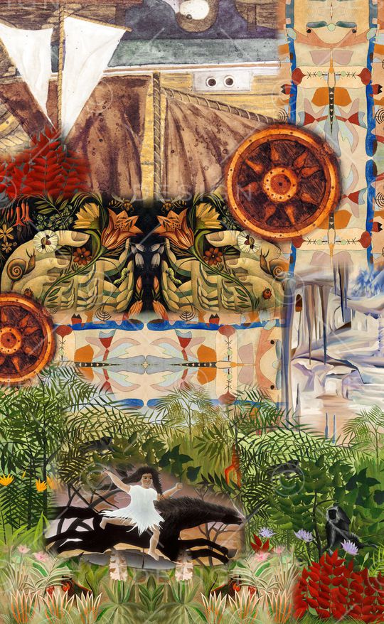 油画华亿平台印花华亿平台图片