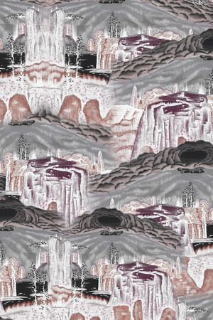 中国风印花华亿平台图片