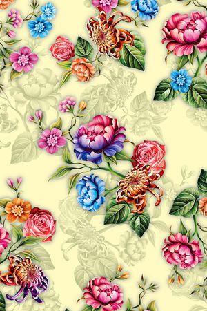 简约印花华亿平台图片