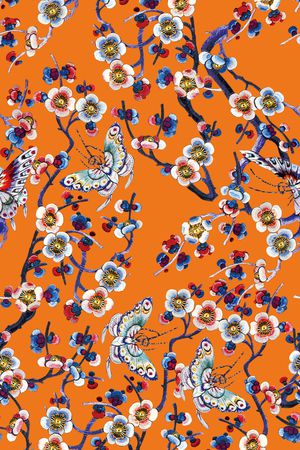 桃花印花华亿平台图片