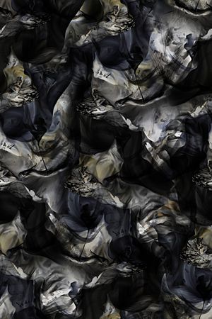 复古印花华亿平台图片