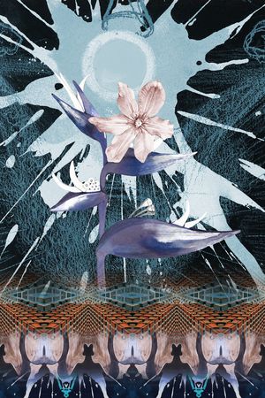 复古印花华亿平台图片