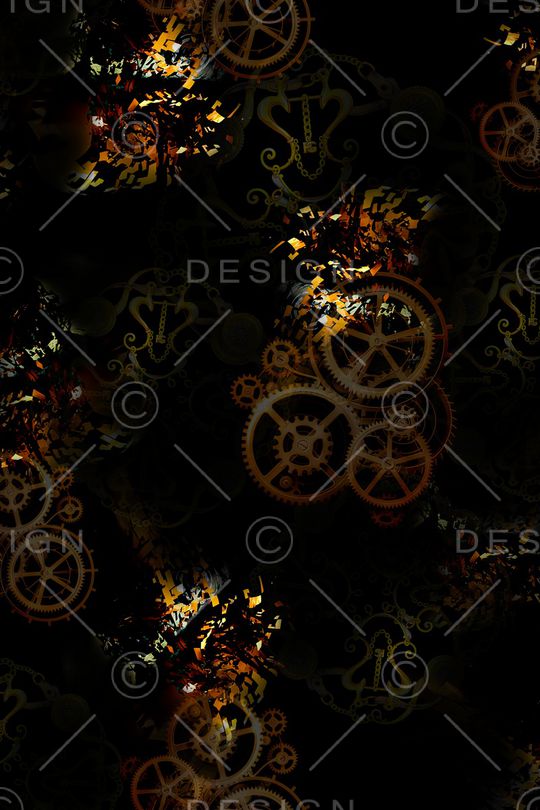 动物纹印花华亿平台图片