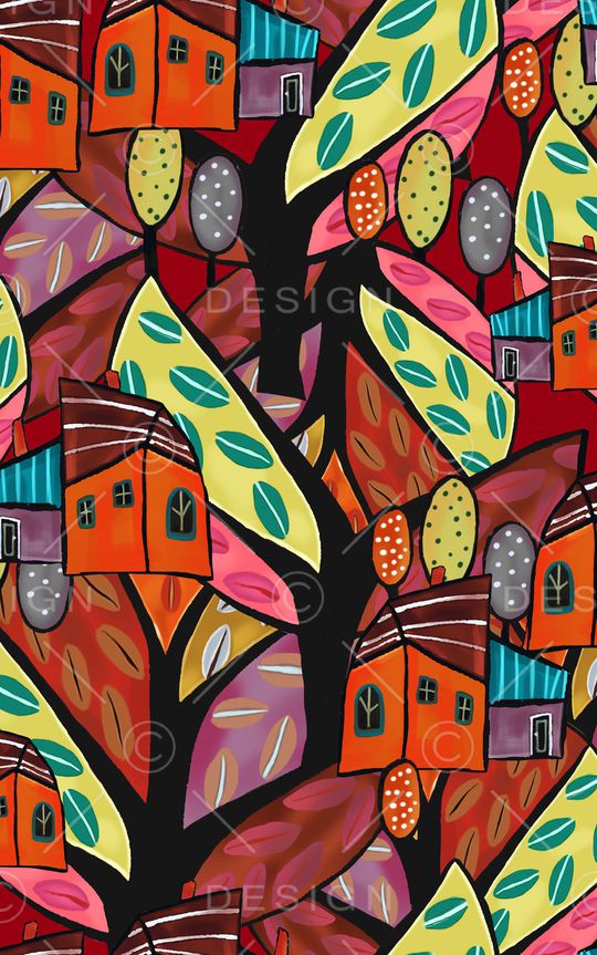 复古印花华亿平台图片