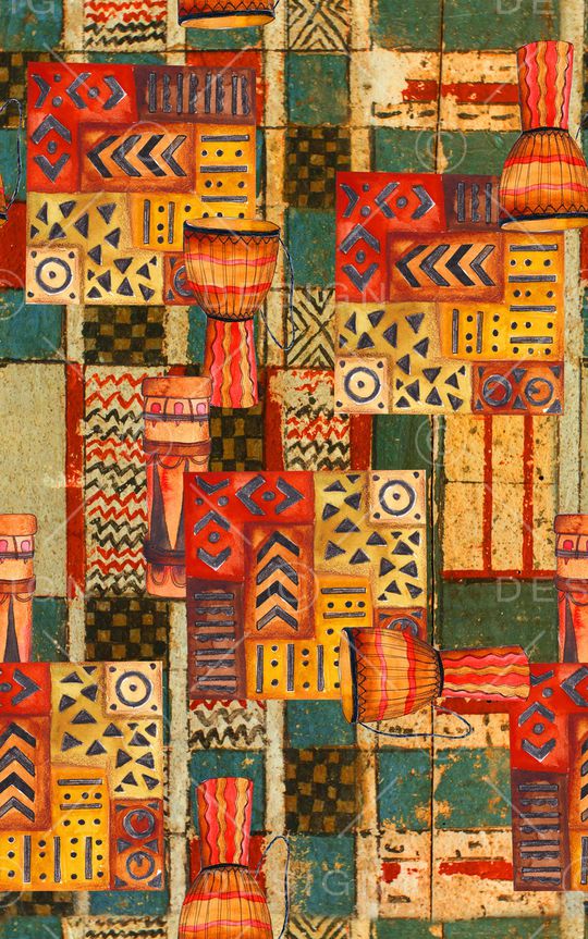 复古印花华亿平台图片