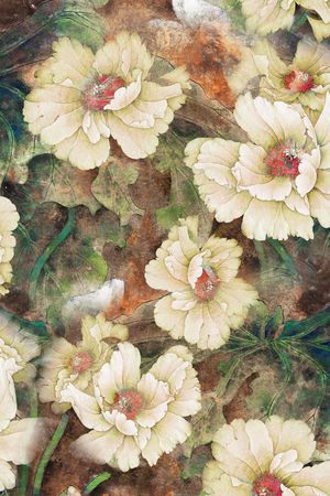 中国风印花华亿平台图片