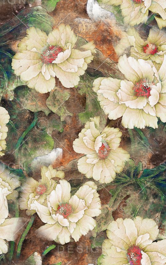 中国风印花华亿平台图片