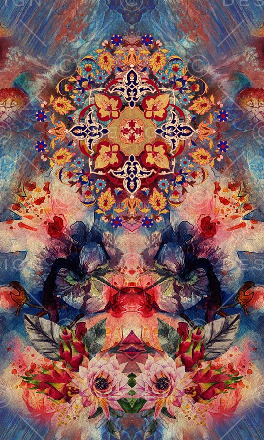 民族风印花华亿平台图片