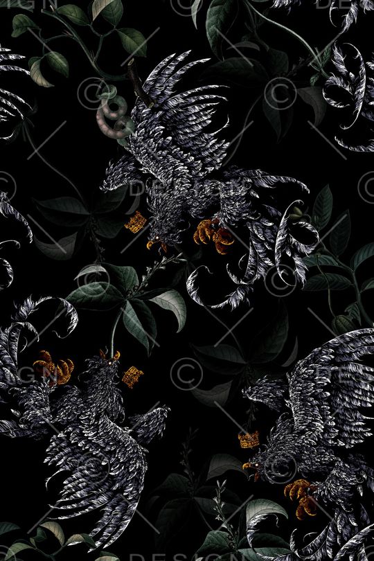 哥特风印花华亿平台图片