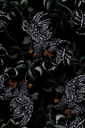 哥特风印花华亿平台图片