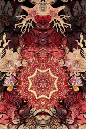 民族风印花华亿平台图片