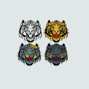 老虎印花华亿平台图片