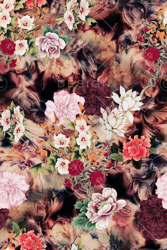 中国风印花华亿平台图片