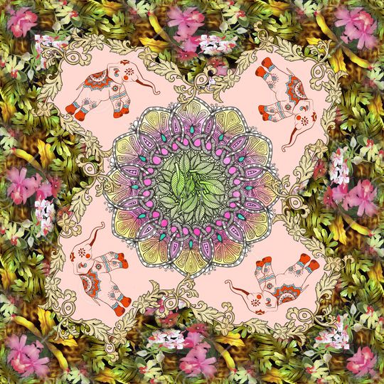 大牌风印花华亿平台图片