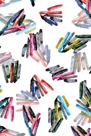 抽象印花华亿平台图片