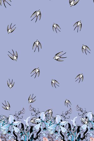 抽象印花华亿平台图片