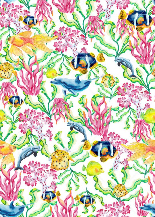 鱼印花华亿平台图片