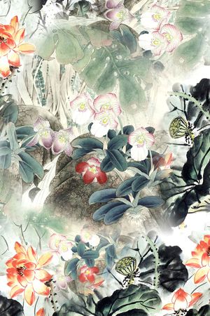 数码华亿平台印花华亿平台图片