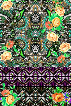 宫廷风印花华亿平台图片