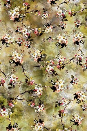 小碎花印花华亿平台图片