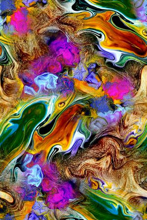 抽象印花华亿平台图片