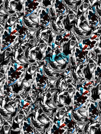 老鹰印花华亿平台图片