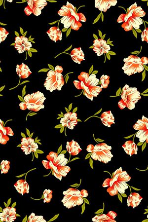 小碎花印花华亿平台图片