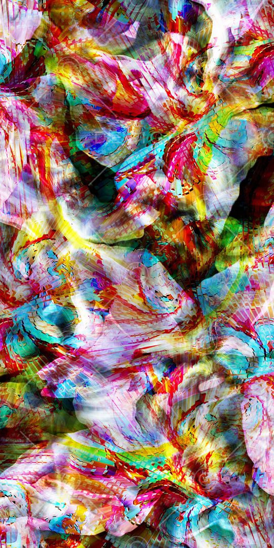 抽象印花华亿平台图片