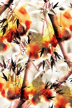 中国风印花华亿平台图片