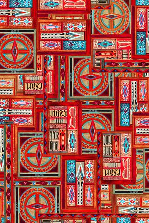 中老年印花华亿平台图片