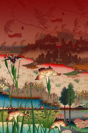 中老年印花华亿平台图片