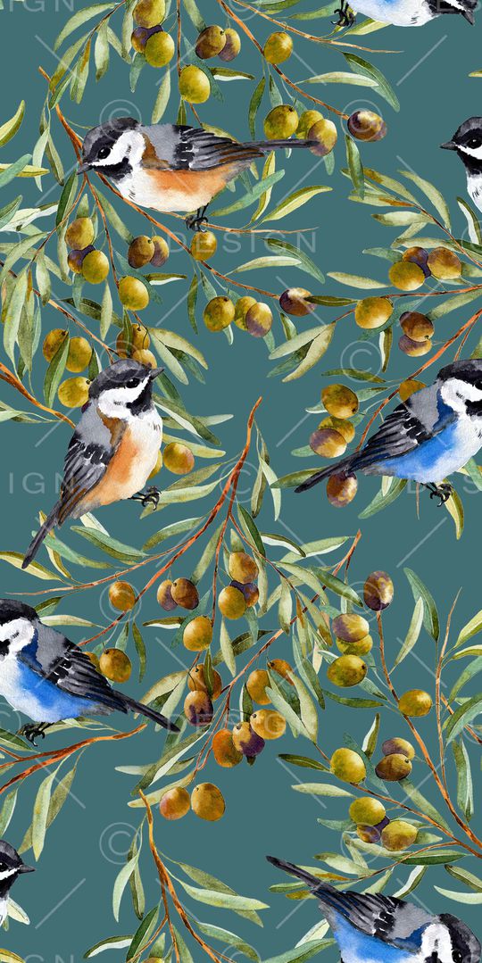 树枝印花华亿平台图片