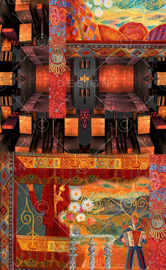 中老年印花华亿平台图片