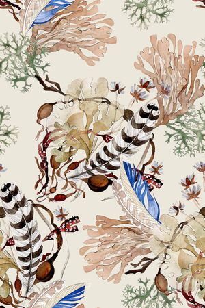 珊瑚印花华亿平台图片