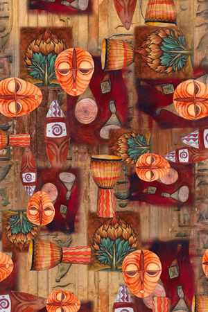 抽象印花华亿平台图片