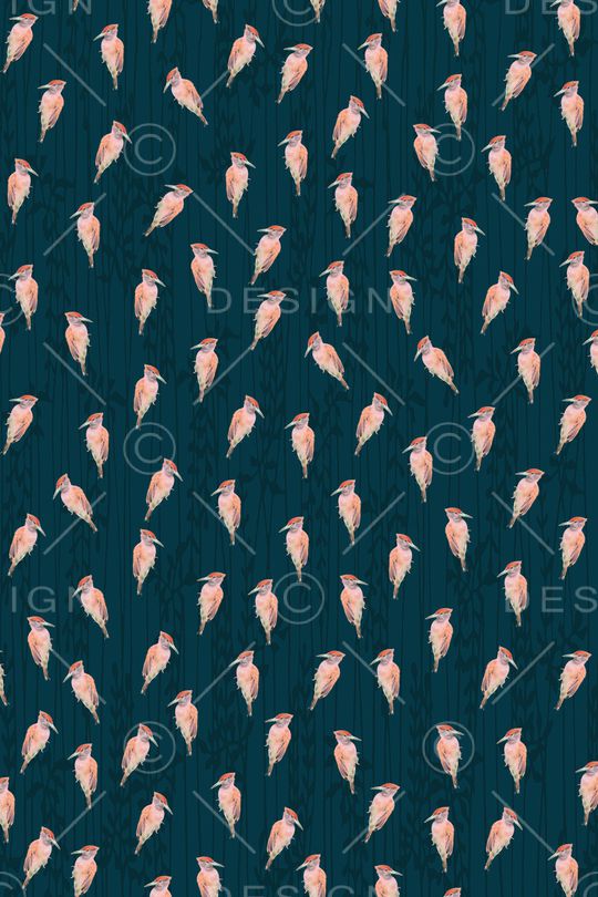 鸟印花华亿平台图片