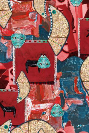 肌理印花华亿平台图片