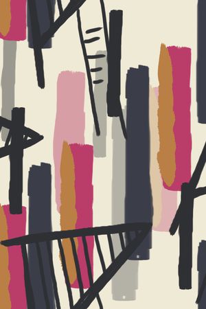 几何印花华亿平台图片