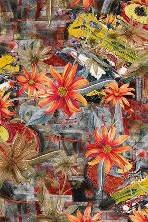 中老年印花华亿平台图片