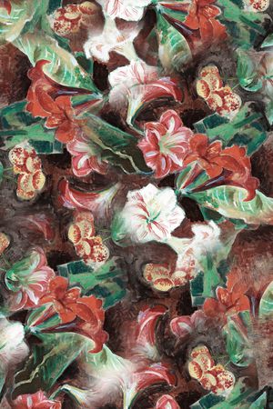 抽象印花华亿平台图片